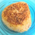 椿hime's cooksnap of when they made フライパンで作る、簡単！焼きおにぎり.