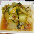 みゆwaco 's cooksnap of when they made 白菜とひき肉のしょうが煮.