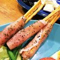 イシス女神's cooksnap of when they made 超簡単！ワインのお供に生ハムグリッシーニ.