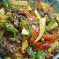 ゆき奈ちゃん's cooksnap of when they made 我が家の青椒牛肉絲.