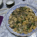 outdoorfan's cooksnap of when they made 豚肉と茄子とマコモタケの炒め物.