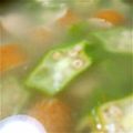 みんちニコニコ's cooksnap of when they made ウインナーとおくらのスープ.