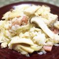 チェシャー's cooksnap of when they made ベーコンとエリンギのクリームリゾット.