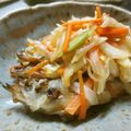 あいぱらりん's cooksnap of when they made 簡単♪フライパンでししゃもの南蛮漬け♪.