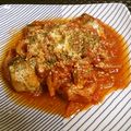 through111's cooksnap of when they made 圧力鍋でサンマのトマトソース煮.