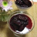 時花菜's cooksnap of when they made 白桃とブラックベリーのフルーツソース.