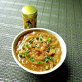 カルン's cooksnap of when they made カレー麺つゆミルクソース.