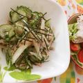 よちりん's cooksnap of when they made シーチキンでまろやか♪夏野菜の酢の物.