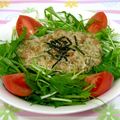 はやみちゃん's cooksnap of when they made 白菜ネバネバサラダ.