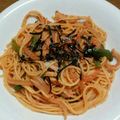 ﾁｲﾁｬﾝﾏﾏ's cooksnap of when they made 簡単　タラコスパゲッティ.