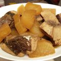 新米主婦みお's cooksnap of when they made 和みの味☆イナダ大根の煮物.