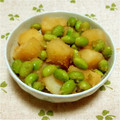 まあまま☆0403's cooksnap of when they made じゃがいもと枝豆の甘辛煮♪.