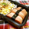びんび❤'s cooksnap of when they made お弁当♬♫ お魚バーグのチーズサンド.