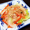 コロすけ☆'s cooksnap of when they made 白菜とかつお節のおひたし.
