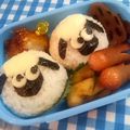 yuzuokaki's cooksnap of when they made ひつじのショーン弁当…♩.
