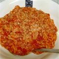ゆきもっちん's cooksnap of when they made トマト缶ｄｅリゾット.