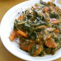 ぐうたらなまけもの's cooksnap of when they made ほうれんそうとツナのヨーグルトカレー.