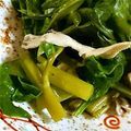 舞鶴JAMBO's cooksnap of when they made つるむらさき＆しめじの お浸し(^^).