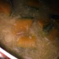 りずむってぃ's cooksnap of when they made 南瓜と長葱の味噌汁.