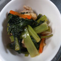 ささらんらん's cooksnap of when they made 春収穫♬小松菜と油揚げの炒め煮！.