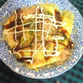 ｂｕｂｕ30's cooksnap of when they made もやしと卵で簡単お好み焼き風.