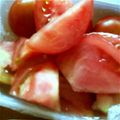 ユーロン's cooksnap of when they made ✳︎トマト✳︎美味しい食べ方♪.