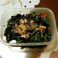 かっっぷぅ's cooksnap of when they made 金時草のカニカマ♪酢の物.
