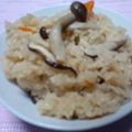 バウンド's cooksnap of when they made しめじ・しいたけでキノコ炊き込みご飯☆.