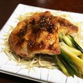 moroccoAco's cooksnap of when they made 鶏モモ肉の柚子胡椒パリパリ焼き～No.③.
