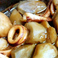 ぁこママ's cooksnap of when they made 定番　イカと里芋の煮物.