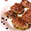 shotakoha's cooksnap of when they made 和風ピーマン肉詰め(味噌味)♪.