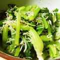 ぶたたろう's cooksnap of when they made 簡単⭐美味しい♪小松菜・しらす干しナムル.