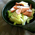 ポトカ's cooksnap of when they made 簡単♪鮭とキャベツの塩とろみ炒め.