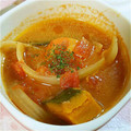 ！くま！'s cooksnap of when they made トマト缶で 簡単 かぼちゃと野菜の煮込み.