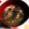 しゅうゆうけいはる母's cooksnap of when they made ほうれん草のかき玉汁&ほうれん草の胡麻和.