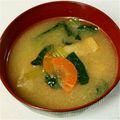 あ～ちゃんさ～ちゃん's cooksnap of when they made 炒め小松菜deみそ汁.