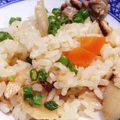 りこったちーず's cooksnap of when they made 豚小間＆ゴボウの炊き込みご飯✿.