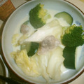 白いぐれーぷ's cooksnap of when they made 簡単一品♥蒸し野菜の豆乳仕立て.