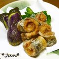 ＪＵＮちゃン's cooksnap of when they made くるくるさんまの竜田揚げ.