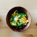 そら（・＿・）'s cooksnap of when they made 長ネギと卵のシンプルいため.