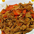 Shimachu♪'s cooksnap of when they made しめじの豚ケチャ炒め.