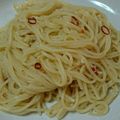 Dear☆tramp's cooksnap of when they made さんまのコンフィのオイルでペペロンチーノ.