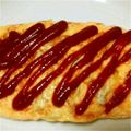 ぴのた☆'s cooksnap of when they made ひき肉ともやしで♪オムレツ♡.