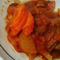cakedesert's cooksnap of when they made 簡単♡ハマチとキノコのトマト煮込み.