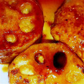 aimomomomo's cooksnap of when they made 蓮根挟み焼き！豚コマでも旨い！.