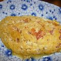 ♪おん♪'s cooksnap of when they made バジルとトマトのチーズスクランブルエッグ.