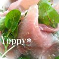 yoppy゜'s cooksnap of when they made 生ハムとベビーリーフのサラダ.