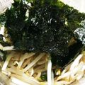 まやみーな's cooksnap of when they made 簡単ダイエットメニュー★もやし韓国のり.