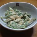すれびだい's cooksnap of when they made インゲンとかにかまのマヨ味噌あえ♪.