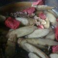 nao9316's cooksnap of when they made 牛肉とごぼうとコンニャクの煮物.